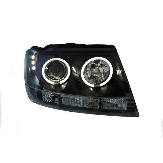 ヘッド ランプ ヘッドライト ケース 適用: ジープ/JEEP グランド チェロキー/CHEROKEE ヘッドライト 1994-2004 ヘッドライト DRL レンズ ダブル ビーム 4300K~6000K AL-OO-8320 AL|オートパーツエージェンシー2号店