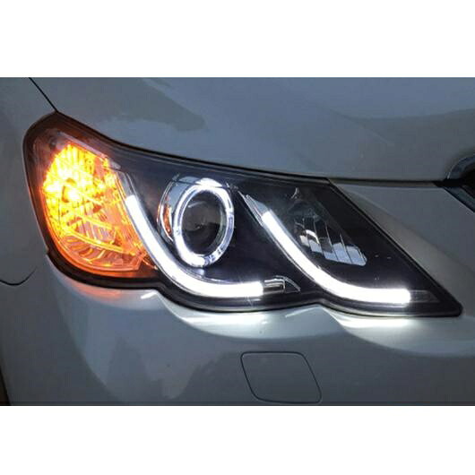 ヘッド ランプ 適用: トヨタ レイツ/マークX ヘッドライト 2010-2013 マーク X LED ヘッドライト バイキセノン ヘッド ランプ LED DRL ライト 4300K キセノン～6000K キセノン AL-OO-8347 AL