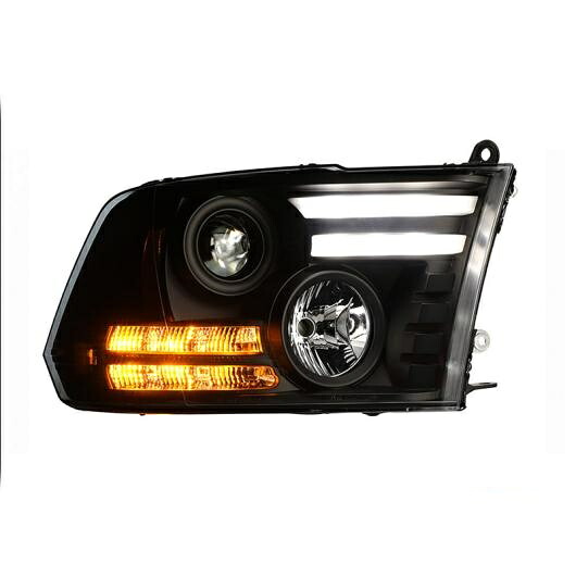 ヘッドライト 適用: ダッジ・ラム 1500 2009-2012 LED ヘッドライト ヘッド ランプ LED デイタイムランニングライト LED DRL バイキセノン HID LED バルブ イン ロー ビーム AL-OO-8383 AL|オートパーツエージェンシー2号店