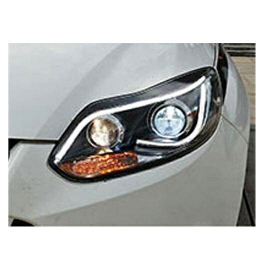 ケース 適用: フォード/FORD フォーカス 2012-2014 ヘッドライト LED フォード/FORD フォーカス ヘッドライト DRL レンズ ダブル ビーム HID キセノン ロー ビームバルブなし AL-OO-8437 AL