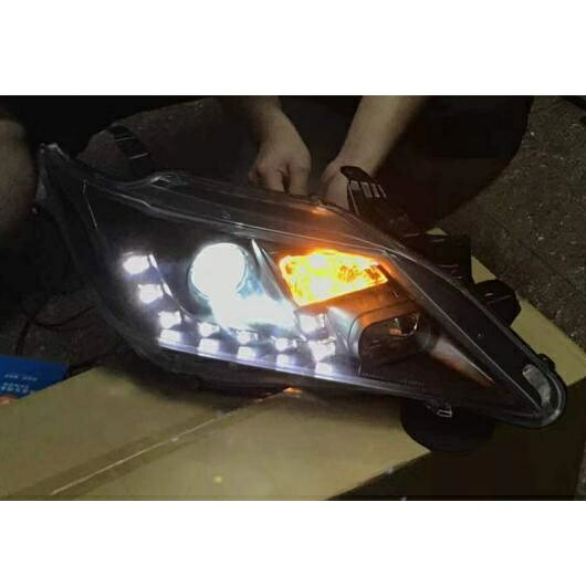 適用: トヨタ 2012-2014 カムリ ヘッドライト カムリ LED ヘッドライト LED DRL HID ヘッドランプ アクセサリー ハロゲン ヘッドライト AL-OO-8501 AL