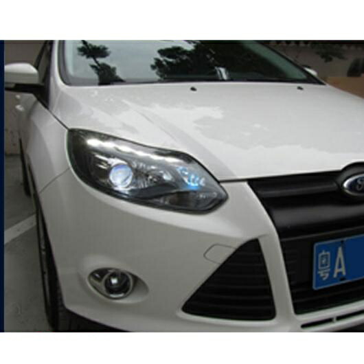 適用: フォード/FORD フォーカス ST ヘッドライト 2012-2014 フォーカス ST LED ヘッドライト DRL レンズ ダブル ビーム H7 HID キセノン バイキセノン レンズ 4300K～8000K AL-OO-8574 AL Car light