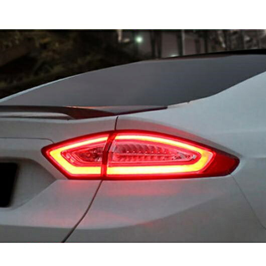 テールライト ケース 適用: フォード/FORD フュージョン テールライト 2013-2016 LED テール ランプ リア ランプ DRL+ブレーキ+パーク+シグナル ライト AL-OO-8584 AL Car light｜オートパーツエージェンシー2号店