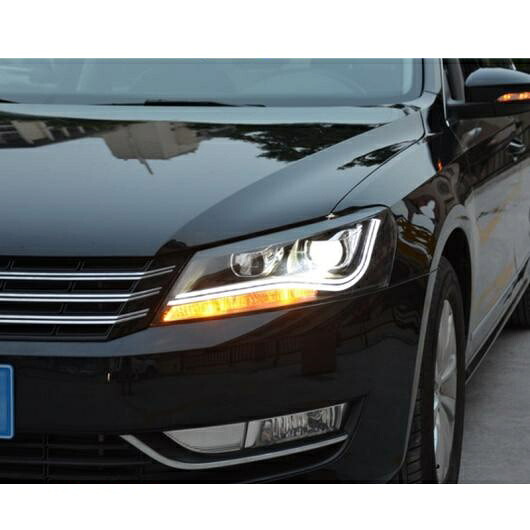 適用: VW パサート B7 ヘッドライト 2011-2015 アメリカ パサート CC LED ヘッドライト DRL バイキセノン レンズ ハイ ロー ビーム パーキング 4300K～8000K AL-OO-8621 AL Car light