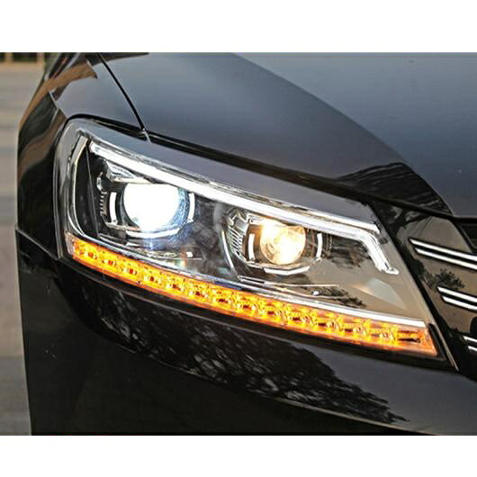 ヘッドライト 適用: フォルクスワーゲン/VOLKSWAGEN VW パサート B7 2011-15 US バージョン ヘッドライト LED ダイナミック シグナル フローティング ライト バイキセノン レンズ 4300K～8000K AL-OO-8622 AL Car light