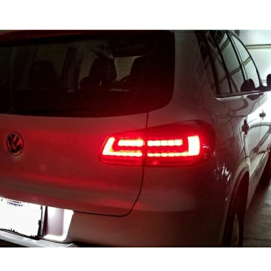 適用: VW ティグアン テール ライト 2013-2015 フォルクスワーゲン/VOLKSWAGEN ティグアン LED テールライト リア ランプ DRL+ブレーキ+パーク+シグナル AL-OO-8635 AL Car light｜オートパーツエージェンシー2号店