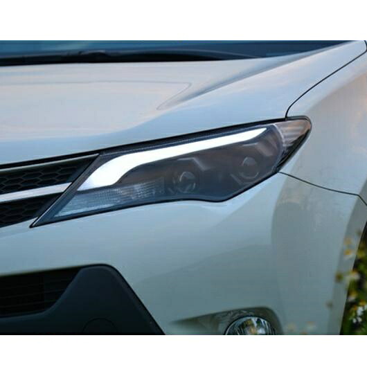 適用: 2013-2015 RAV4 LED ヘッドライト RAV 4 ヘッドライト LED DRL バイキセノン レンズ ハイ ロー ビーム パーキング フォグ フロント 4300K～8000K AL-OO-8660 AL Car light｜オートパーツエージェンシー2号店