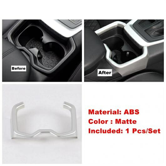 ABS カーボン 前側 カップホルダー フレーム トリム セントラル コントロール カバー アクセサリー 適用: トヨタ RAV4 RAV 4 XA50 2019-2022 タイプF AL-PP-0328 AL Car parts