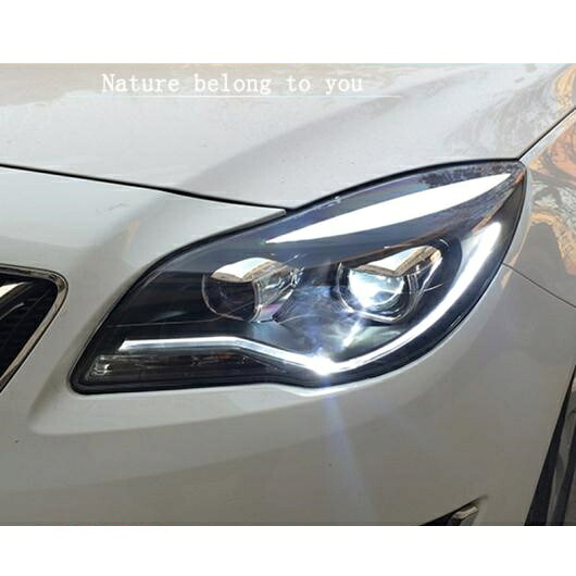 LED ヘッド ランプ 適用: オペル/OPEL インシグニア ヘッドライト 2014-2016 LED DRL HID キット バイキセノン レンズ ロー ビーム 4300K～8000K AL-OO-8739 AL Car light