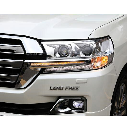 適用: トヨタ 16-17 クルーザー ヘッドライト ランド クルーザー ヘッド ランプ LED DRL フロント LED ダブル レンズ ダブル ビーム 4300K～8000K AL-OO-8791 AL Car light