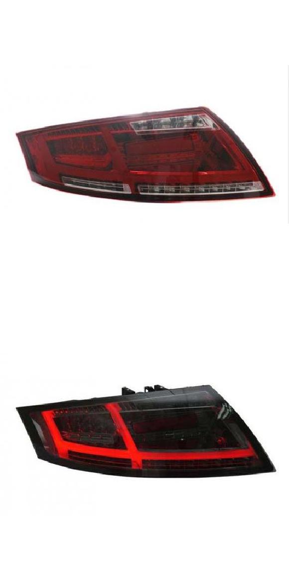 適用: アウディ/AUDI TT 2006-2013 テールライト アセンブリ LED テールライト リア ランプ ダイナミック ウインカー+リバース+ブレーキ+ドライビング ライト レッド・スモーク AL-OO-8826 AL Car light