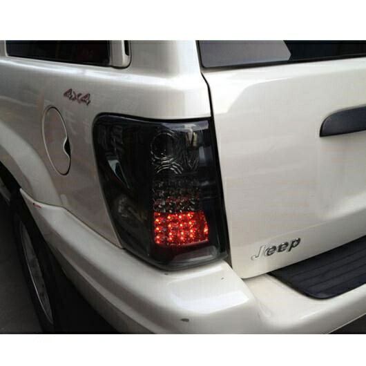 適用: ジープ/JEEP グランド チェロキー/CHEROKEE テールライト アセンブリ 99-04 グランド チェロキー/CHEROKEE リア ライト LED テールライト ライト 2個. AL-OO-8836 AL Car light