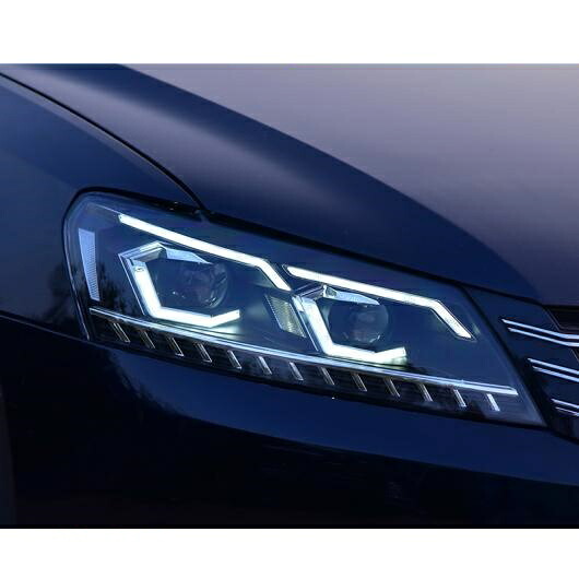 適用: VW パサート B7 US バージョン 2012-2016 ヘッドライト パサート B7 ヘッドライト DRL D2H ダイナミック ウインカー HID バイキセノン ビーム 4300K～8000K AL-OO-8858 AL Car light 160,875円
