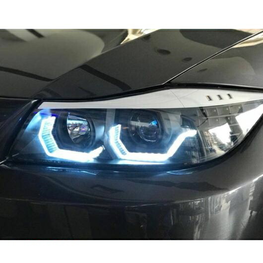 ヘッドライト 適用: BMW E90 ヘッドランプ 318i 320i 325i ヘッドライト LED エンジェルアイ フロント ライト 318 320 325 バイキセノン LEN 4300K～8000K AL-OO-8885 AL Car light｜オートパーツエージェンシー2号店