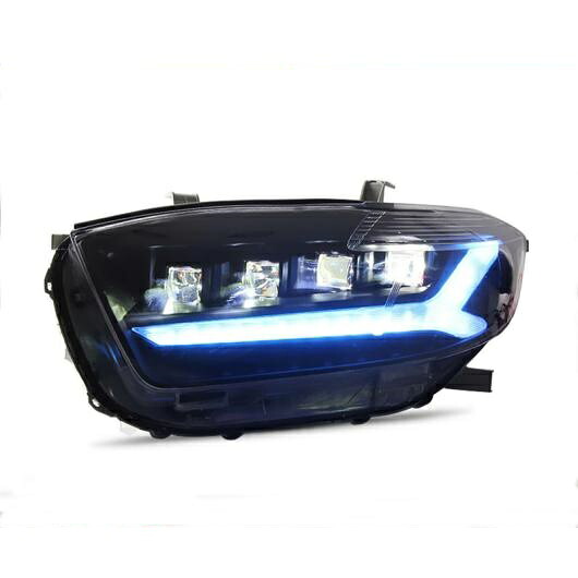 適用: トヨタ ハイランダー ヘッドライト 2009-2011 ハイランダー LED ヘッドライト DRL レンズ ダブル ビーム H7 HID キセノン バイキセノン レンズ オール LED AL-OO-8896 AL