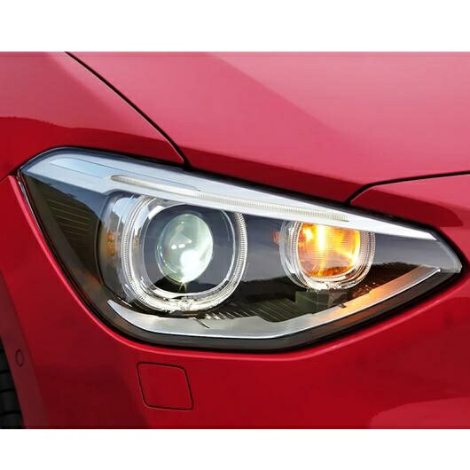 適用: BMW 1シリーズ F20 ヘッドライト 2012-2015 ダブル ビーム レンズ プロジェクター キセノン ランプ LED DRL ロー ビームバルブなし～オール LED AL-OO-8898 AL