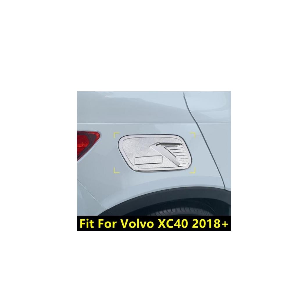 フューエル タンク カバー オイル ガス キャップ 装飾 保護 トリム ステッカー 適用: ボルボ/VOLVO XC40 2018-2022 ABS クローム アクセサリー エクステリア AL-PP-0320 AL Exterior parts for cars 6,841円