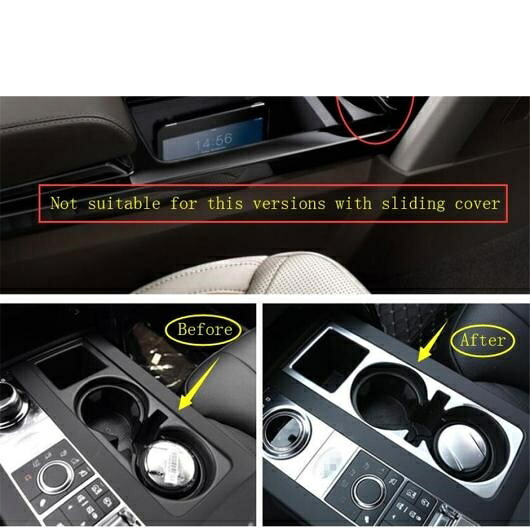 フロント シート カップホルダー 装飾 パネル カバー トリム 適用: ランド ローバー/ROVER L462 ディスカバリー 5 2017-2022 インテリア アクセサリー AL-PP-0411 AL Interior parts for cars