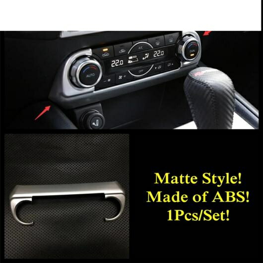 適用: マツダ CX-5 CX5 2017-2022 ピラー A スピーカー ハンドル ボウル ダッシュボード AC エア パネル カバー トリム ABS マット アクセサリー インテリア キット タイプF AL-PP-0642 AL Interior parts for cars