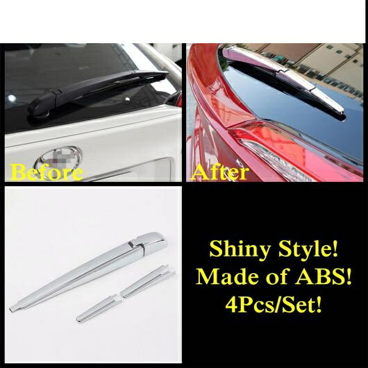 ABS クローム アクセサリー 適用: トヨタ C-HR CHR 2016-2021 バックミラー ミラー 保護 ストリップ/リア テール ライト ランプ フレーム カバー トリム タイプD AL-PP-0673 AL Exterior parts for cars