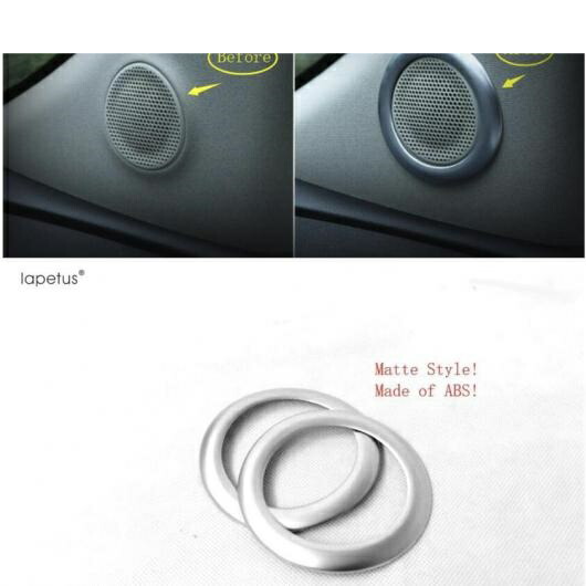 インテリア 適用: ボクスホール/VAUXHALL オペル/OPEL モッカ/ビュイック/BUICK アンコール 2013-2019 フロント トライアングル ピラー A ステレオ スピーカー オーディオ リング カバー トリム AL-PP-0709 AL Interior parts for cars