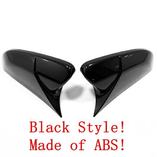 アクセサリー 適用: ホンダ シビック 2016-2019 ABS アウトサイド ドア バックミラー ミラー プロテクター シェル キャップ カバー キット トリム 2ピース タイプA AL-PP-1290 AL Exterior parts for cars
