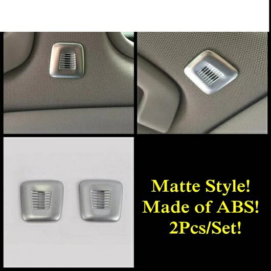 マット アクセサリー エア AC 吹き出し口/シフト ギア/ハンドル ボウル ABS カバー トリム 適用: BMW X5 F15 2014-2019/X6 F16 2015-2019 タイプC AL-PP-1461 AL Interior parts for cars