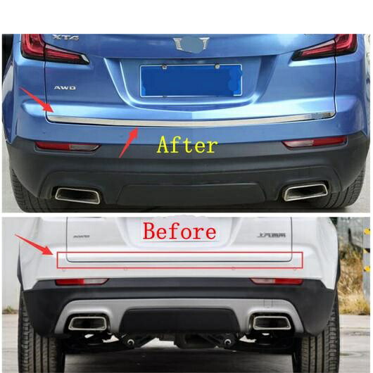 アクセサリー 適用: キャデラック/CADILLAC XT4 2019 2020 2021 2022 リア トランク テールゲート バック ドア メンバー カバー ブーツ キット エッジ モールディング ガーニッシュ ストリップ AL-PP-1392 AL Exterior parts for cars