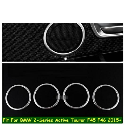 インテリア 適用: BMW 2シリーズ アクティブ ツアラー F45 F46 2015-2019 220i ABS ドア ツイーター オーディオ スピーカー サウンド リング トリム AL-PP-1452 AL Interior parts for cars