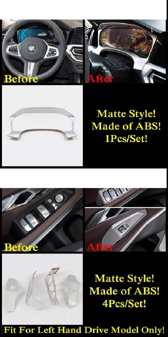 Al マット インテリア キット 適用 Bmw 3シリーズ G 19 21 ダッシュボード Ac エア ヘッド