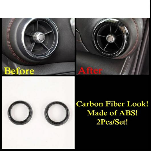 カーボン調 アクセサリー 適用: シボレー/CHEVROLET ブレイザー 2019-2022 ABS ステアリング ホイール ギア ダッシュボード エア AC 吹き出し口 カバー トリム インテリア タイプD AL-PP-1626 AL Interior parts for cars