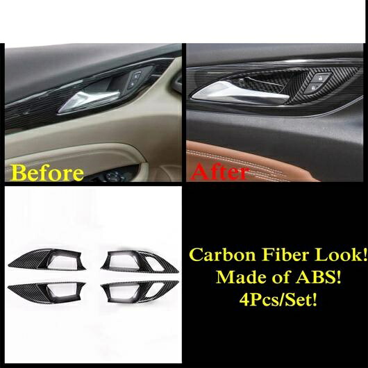 インテリア 適用: オペル/OPEL インシグニア GSI/ビュイック/BUICK リーガル 2017-2021 ハンドル ボウル AC 通気口 ギア シフト カバー トリム カーボンファイバー アクセサリー タイプD AL-PP-1705 AL Interior parts for cars
