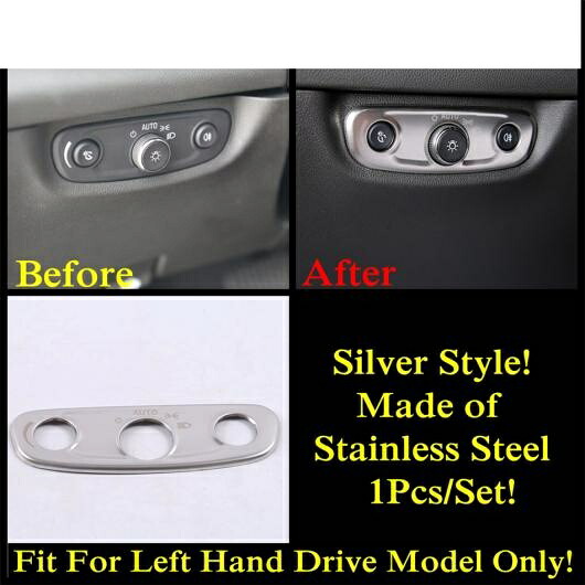 ステンレス スチール インテリア 適用: オペル/OPEL インシグニア GSI/ビュイック/BUICK リーガル 2017-2021 ギア シフト ヘッド ライト AC エア カバー キット トリム アクセサリー タイプC AL-PP-1707 AL Interior parts for cars
