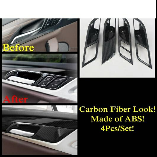 AC エア パネル ヘッド ライト ウインドウ リフト カバー トリム カーボンファイバー インテリア 適用: BMW X3 G01 2018-2022 X4 G02 2019-2021 アクセサリー タイプJ AL-PP-1731 AL Exterior parts for cars 15,450円