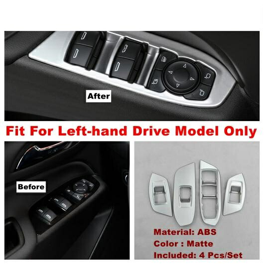 アクセサリー マット ピロー ヘッドレスト ボタン リード ライト ガラス リフト ボタン エア AC カバー トリム 適用: シボレー/CHEVROLET エクイノックス 2017-2022 タイプA AL-PP-1773 AL Interior parts for cars