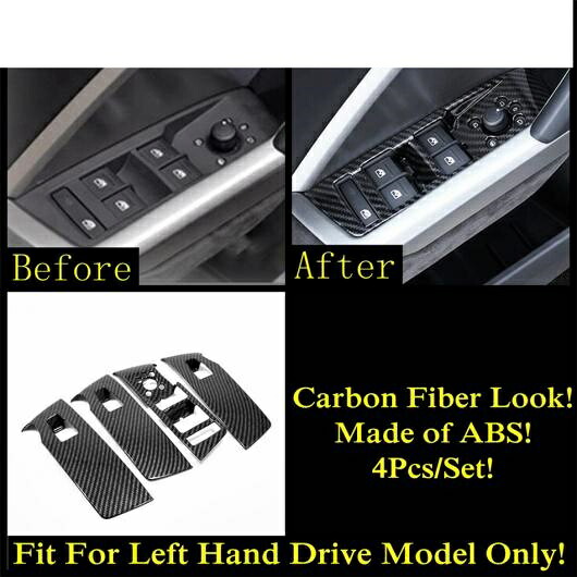 適用: アウディ/AUDI Q3 2019-2022 エア AC カップホルダー ハンドル ボウル ギア パネル リフト カバー トリム カーボンファイバー インテリア アクセサリー タイプB AL-PP-1896 AL Interior parts for cars