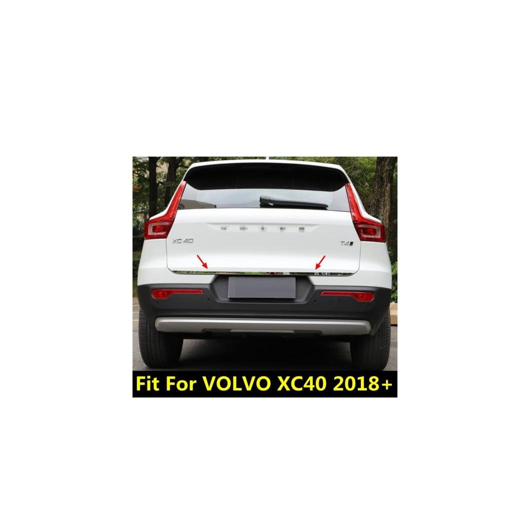 ステンレス スチール アクセサリー 適用: ボルボ/VOLVO XC40 2018-2022 リア ドア トランク テールゲート ボトム メンバー ストリップ カバー トリム エクステリア キット AL-PP-1870 AL Exterior parts for cars