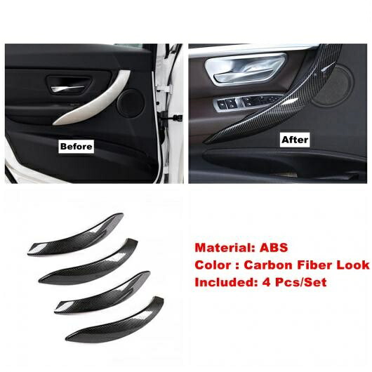 アームレスト ボックス スイッチ/エア AC/ギア パネル カバー トリム 適用: BMW 3 4シリーズ F30 F32 320i 2013-2018 カーボンファイバー インテリア キット タイプD AL-PP-1939 AL Interior parts for cars