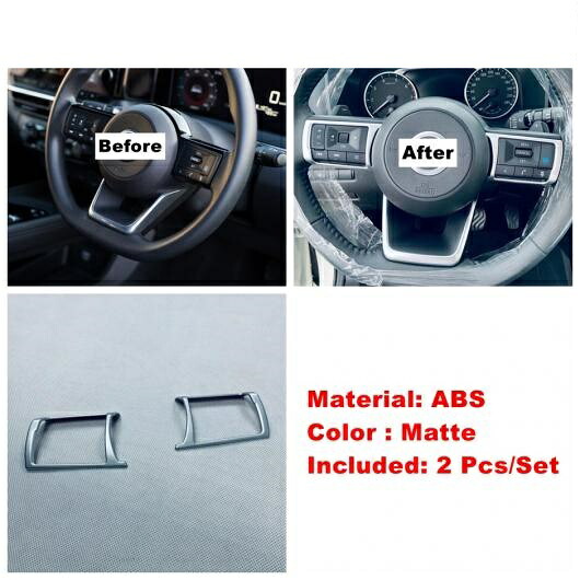 インテリア キット ドア アームレスト リフト ボタン/ハンドル ボウル/ステアリング ホイール/エア AC カバー トリム 適用: 日産 ノート E13 2021 2022 タイプE AL-PP-1970 AL Interior parts for cars｜オートパーツエージェンシー2号店
