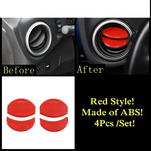 レッド アクセサリー 適用: スバル BRZ/トヨタ GT86 2013-2021 アームレスト ドア ストリップ ハンドル ボウル AC エア ホイール ギア シフター パネル カバー トリム タイプB AL-PP-1987 AL Interior parts for cars
