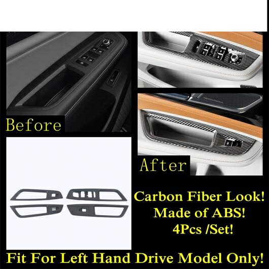 カーボンファイバー アクセサリー 適用: VW フォルクスワーゲン/VOLKSWAGEN アトラス/テラモント 2021 2022 ダッシュボード AC 通気口 ギア パネル アームレスト ボックス カバー トリム タイプB AL-PP-2000 AL Interior parts for cars