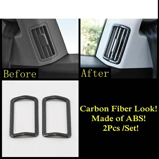 カーボンファイバー アクセサリー 適用: VW フォルクスワーゲン/VOLKSWAGEN アトラス/テラモント 2021 2022 ダッシュボード AC 通気口 ギア パネル アームレスト ボックス カバー トリム タイプA AL-PP-2000 AL Interior parts for cars