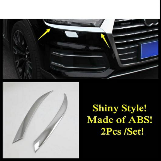 クローム アクセサリー 適用: アウディ/AUDI Q7 2016-2019 リア トランク スポイラー スパンコール ウインドウ ワイパー フロント ヘッド ライト アイリッド ハンドル ボウル カバー トリム タイプA AL-PP-2046 AL Exterior parts for cars