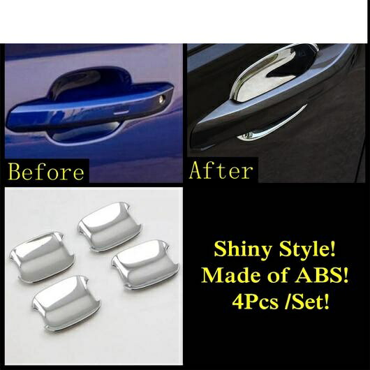 バックミラー ミラー ストリップ リア ウインドウ スパンコール レイン ワイパー ハンドル ボウル インテリア カバー トリム ABS クローム アクセサリー 適用: アウディ/AUDI Q5 モデルD AL-PP-2049 AL Exterior parts for cars