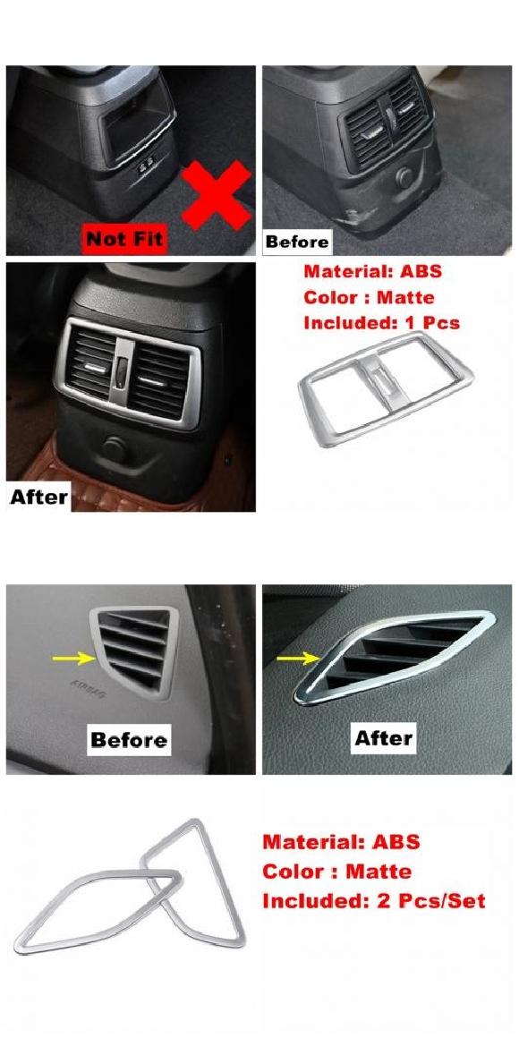 マット ドア ハンドル ボウル/スピーカー/リード ランプ/エア AC カバー トリム 適用: BMW 2シリーズ ツアラー F45 F46 2015-2020 218i 220i 228I タイプC・タイプI AL-OO-9038 AL Interior parts for cars