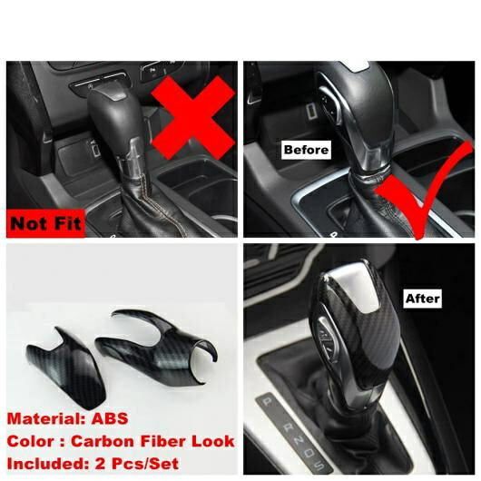 カーボン調 フロント フォグ ランプ/ダッシュボード エア AC/ドア ボウル/ギア ボックス パネル カバー トリム 適用: フォード/FORD エスケープ/クーガ 2013-2019 タイプH AL-OO-9052 AL Interior parts cars