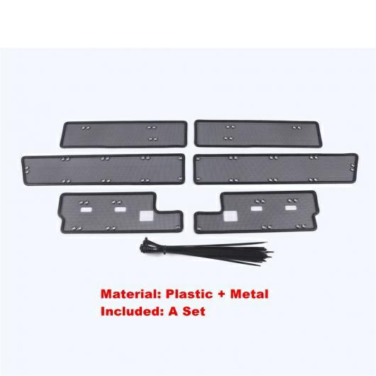 フロント ヘッド 防虫 メッシュ グリル ネット カバー キット 適用: トヨタ ハイランダー クルーガー 2017 2018 2019 タイプB AL-OO-9068 AL Exterior parts for cars
