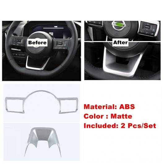アクセサリー マット ドア ボウル/リフト ボタン/リード ランプ/エア AC カバー トリム 適用: 日産 X-トレイル X トレイル/ローグ T33 2021 2022 タイプC AL-OO-9107 AL Interior parts for cars