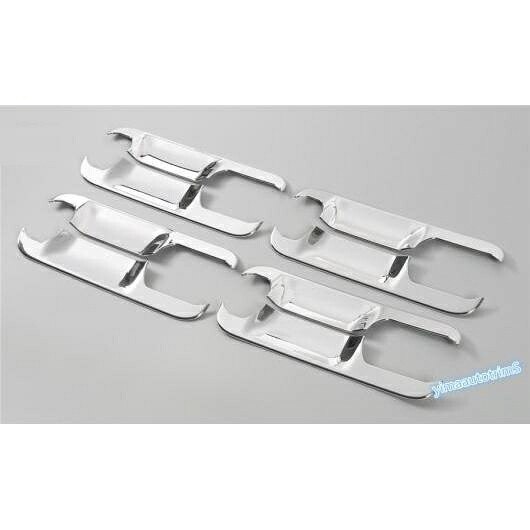 サイド ドア ドアノブ ハンドル ボウル モールディング カバー トリム 適用: フォード/FORD F150 2015-2017 ABS クローム エクステリア キット タイプB AL-OO-9190 AL Exterior parts cars 14,950円