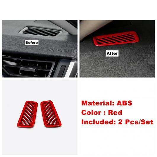カーボンファイバー セントラル コントロール エアコン 吹き出し口 トリム カバー アクセサリー 適用: トヨタ RAV4 RAV 4 XA50 2019-2022 タイプE AL-OO-9255 AL Interior parts for cars